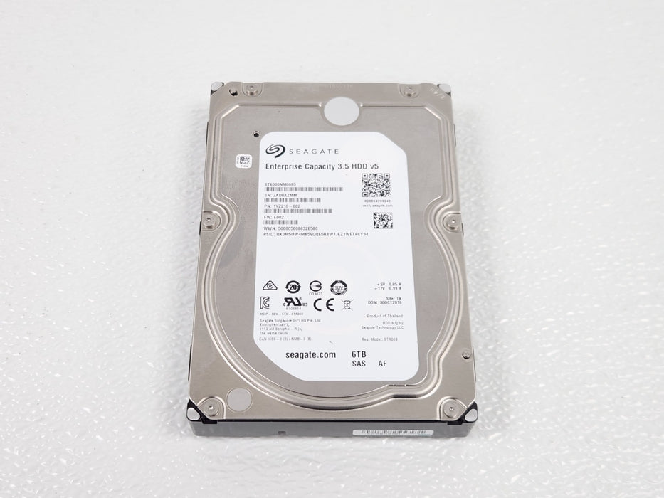 New Seagate 6TB 7.2K 12Gbps SAS 3.5" Hard Drive ST6000NM0095