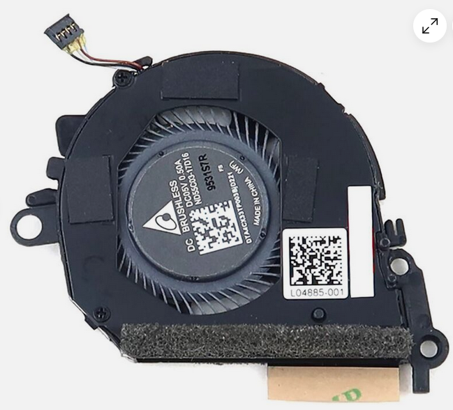 New HP Spectre X360 13-AE 13T-AE GPU Cooling Fan Kit L04885-001 - LaptopParts.ca