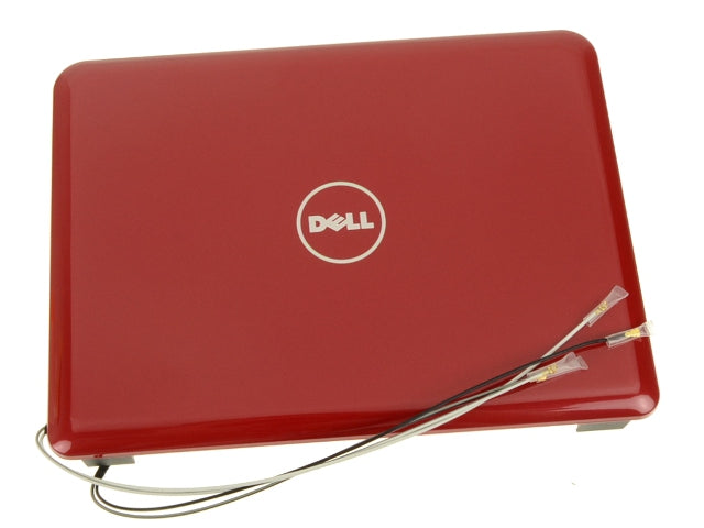 New Red Dell OEM Inspiron Mini 9 910 Vostro A90 LCD Back Cover Lid T133H