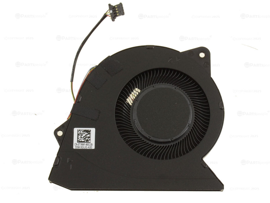 Used Dell OEM Pro 16 PC16250 Pro 16 PC16255 CPU Cooling Fan T1NNF