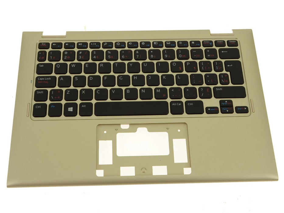 New French Dell OEM Inspiron 3147 3148 Palmrest Keyboard Assembly No TP T38D0