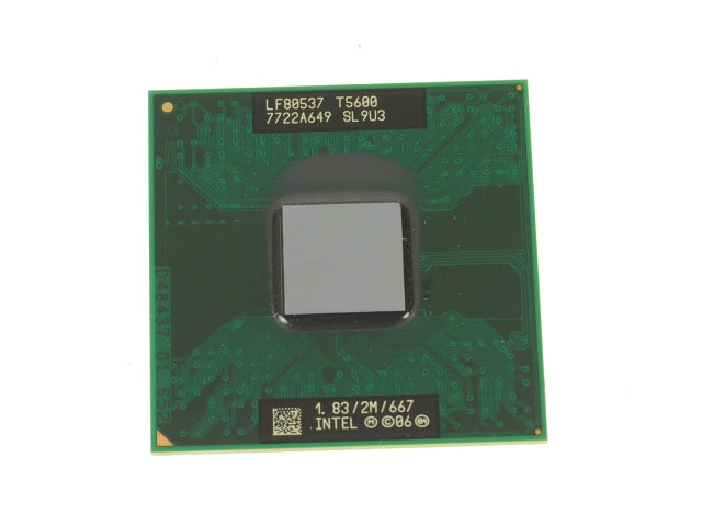 Used Intel Core 2 Duo Mobile Processor CPU 1.83Ghz 2MB cache 667MHZ FSB CPU Processor T5600