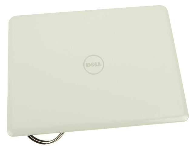 White - Dell OEM Inspiron 11z (1110) LCD Back Cover Lid - T613R