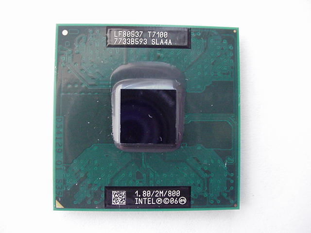 Used Intel Core 2 Duo Mobile 1.8 GHz CPU Processor Module T7100