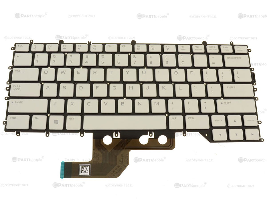 Refurbished OEM Alienware m15 R3 m15 R4 Laptop Keyboard Assembly Per-key RGB Backlit T86P3 GTD0N