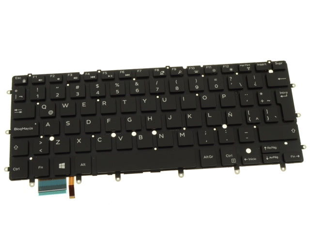 New SPANISH Dell OEM XPS 9350 9343 Keyboard  Backlight T9JKT