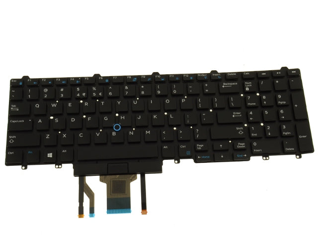 Refurbished Dell OEM Latitude E5550 Precision 3510 7510 Laptop Keyboard  Backlight TF5M0