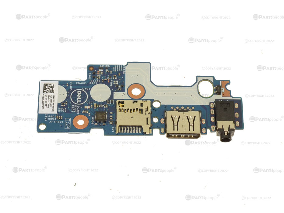 Dell OEM Inspiron 5505 USB / Audio Port / SD Card Reader IO Circuit Board - TFKNY