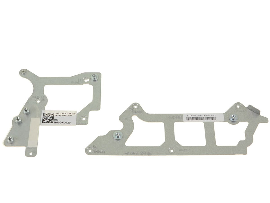 Used OEM Alienware m15 Keyboard Mounting Brackets Kit 2pcs THK37