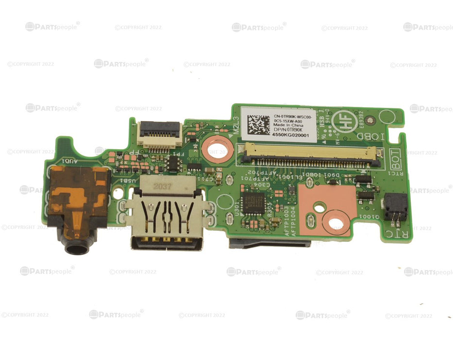 Refurbished Dell OEM Inspiron 7500 7501 Vostro 7500 USB  Audio Port IO Circuit Board for Discrete Graphics TR90K