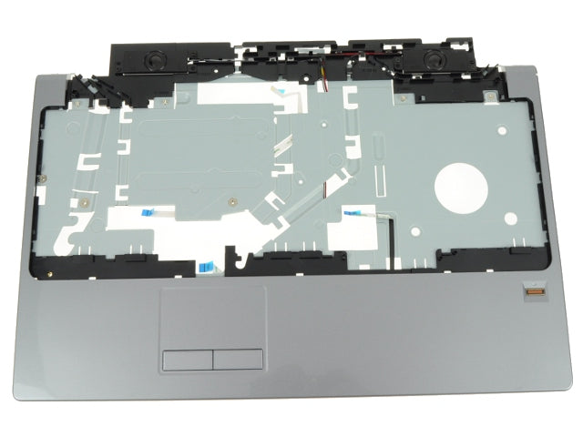 New Dell OEM Studio 1735 1737 Biometric Palmrest Touchpad Assembly Gray U729F