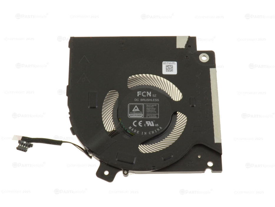 Used Dell OEM Alienware x15 R1 x15 R2 GPU Graphics Processor Cooling Fan Large Left Side V0G61