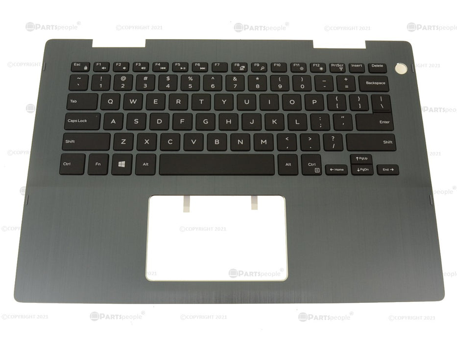 New Dell OEM Inspiron 5482 5491 5485 2-in-1 Keyboard Palmrest Assembly No BL 9VMHF V467T