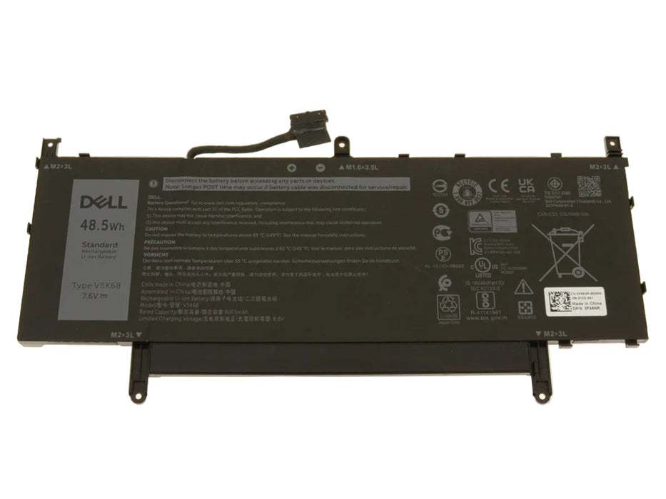 New Genuine Dell Latitude 9520 Battery 48.5WH 0V5K68 V5K68 - LaptopParts.ca