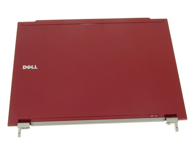 New RED Dell OEM Latitude E4300 13.3" LCD Back Cover Lid Assembly  WWAN Bump and Web Camera Port M5D1Y