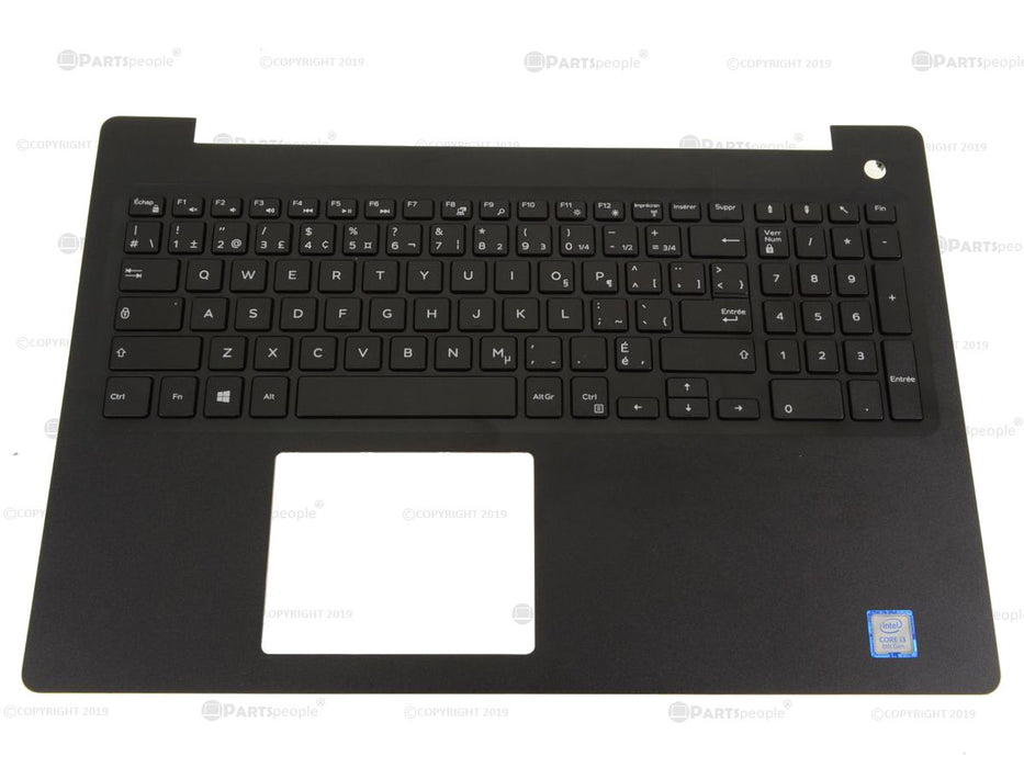 New French English  Dell OEM Latitude 3590 Palmrest French English Keyboard Assembly V5YGX