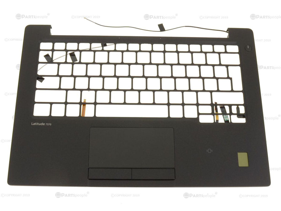 New Dell OEM Latitude 13 7370 EMEA Touchpad Palmrest Assembly EMEA  Fingerprint Reader 9Y23T