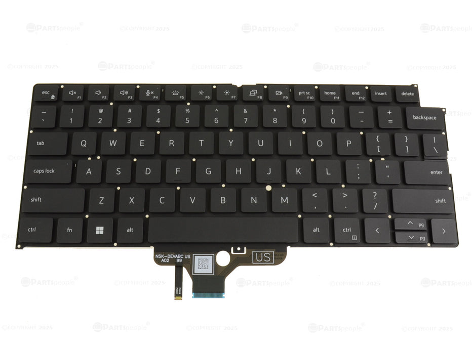 New Dell OEM Latitude 9330 Laptop Backlit Keyboard V973J 2VFJK