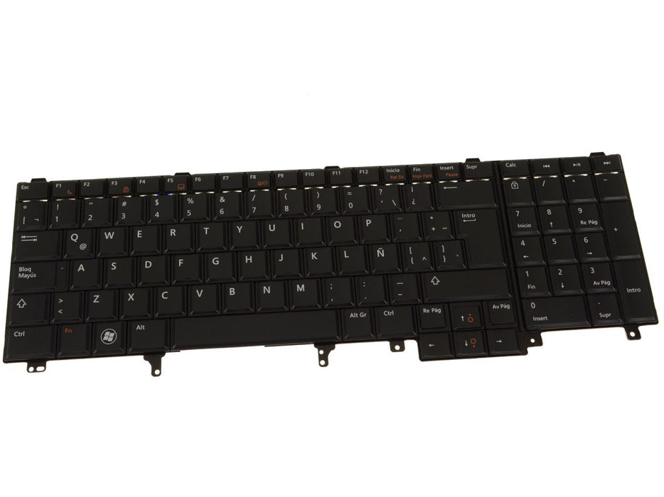 New SPANISH Dell OEM Latitude E5520 E6520 Precision M4600 M6600 Laptop Keyboard Non-backlit VJ8WJ