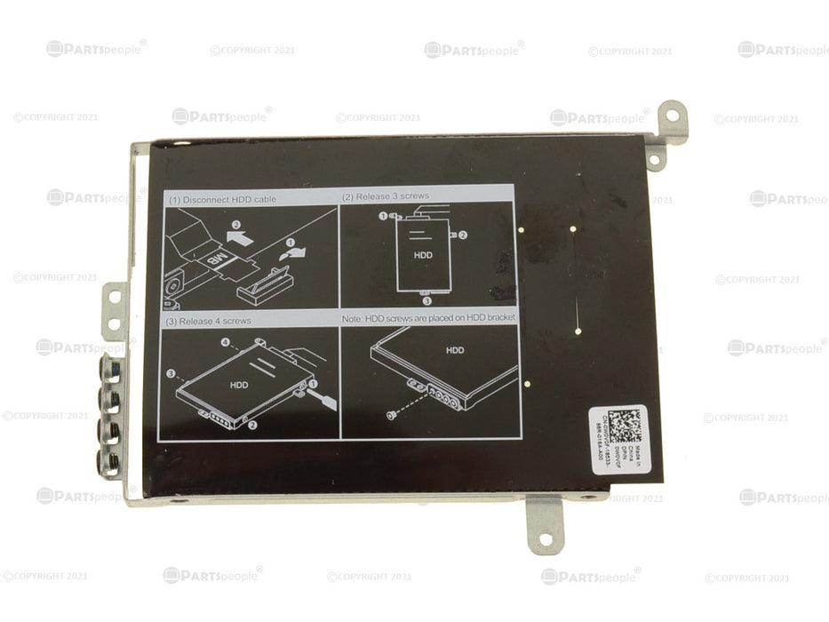 Used Dell OEM G Series G3 3590 Hard Drive Caddy Carrier W0V0F