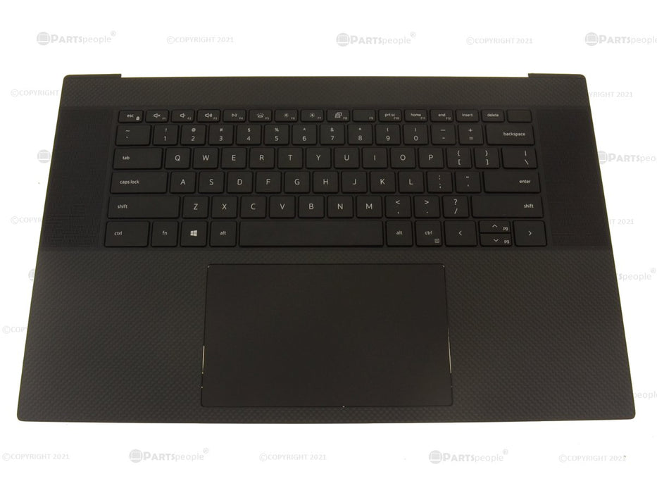 Dell OEM XPS 17 (9700) Touchpad Palmrest Keyboard Assembly - W20R5 - 02W3W