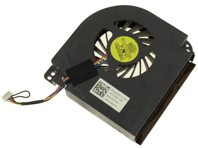 Dell OEM Precision M6400 and M6500 CPU Cooling Fan - Long Cable - W227F w/ 1 Year Warranty