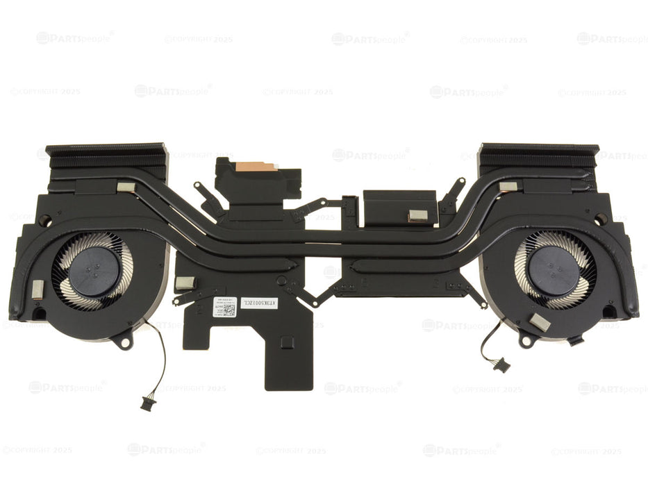 New Dell OEM G Series G15 5511 CPU Graphics Cooling Heatsink Fan Assembly GTX 3050 W47TF