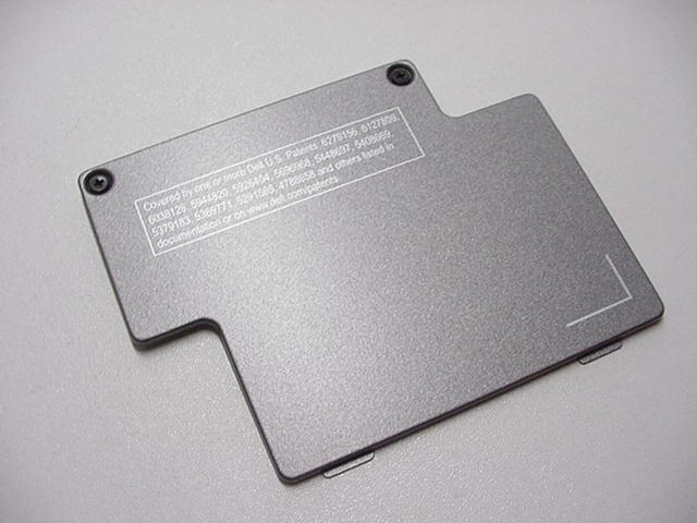 Dell OEM Latitude D410 Memory Door Cover - W6018 w/ 1 Year Warranty