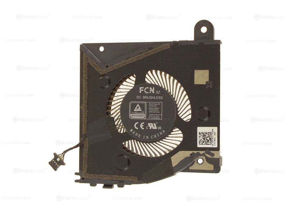 Used Dell OEM Alienware x17 R1 x17 R2 GPU Graphics Cooling Fan Secondary Small Fan Left Side W7KC4