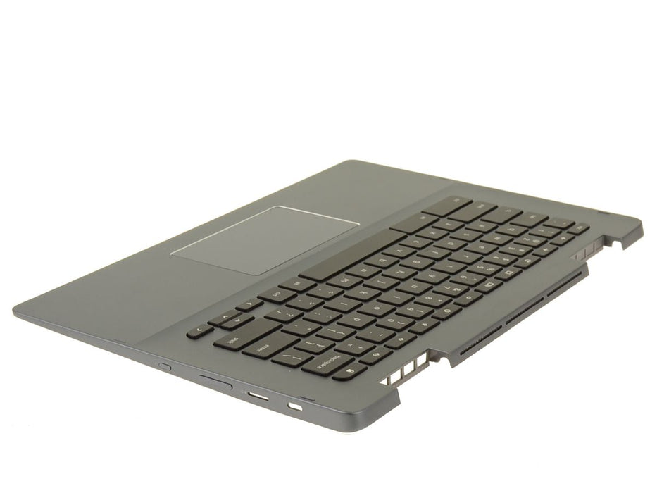 Dell OEM Chromebook 7486 2-in-1 Palmrest Touchpad Keyboard Assembly - W7TNC - G7RYY - RD2FM