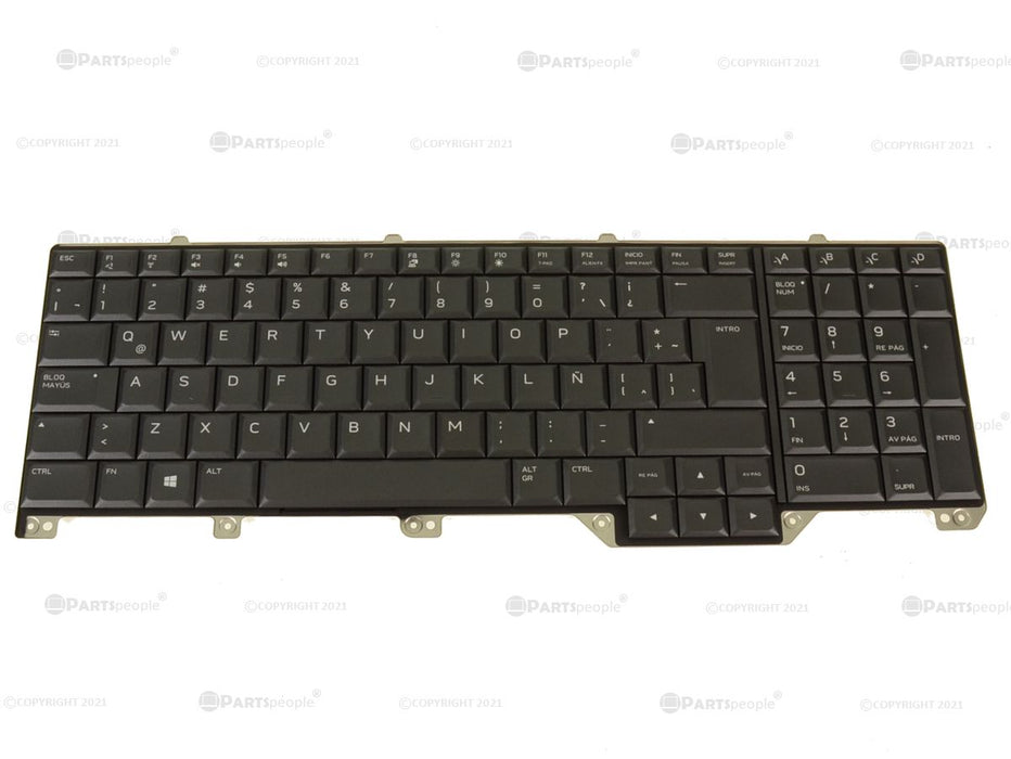 New SPANISH OEM Alienware Area-51m Backlit Laptop Keyboard Assembly WDMJ8