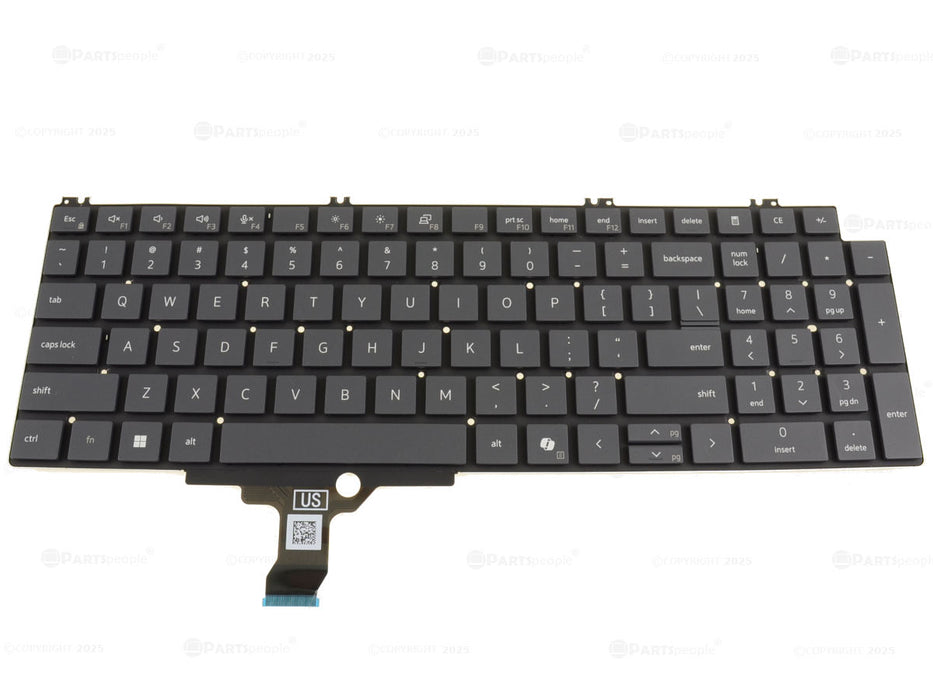 New Dell OEM Pro 16 Plus PB16250 Laptop Keyboard WFHN6