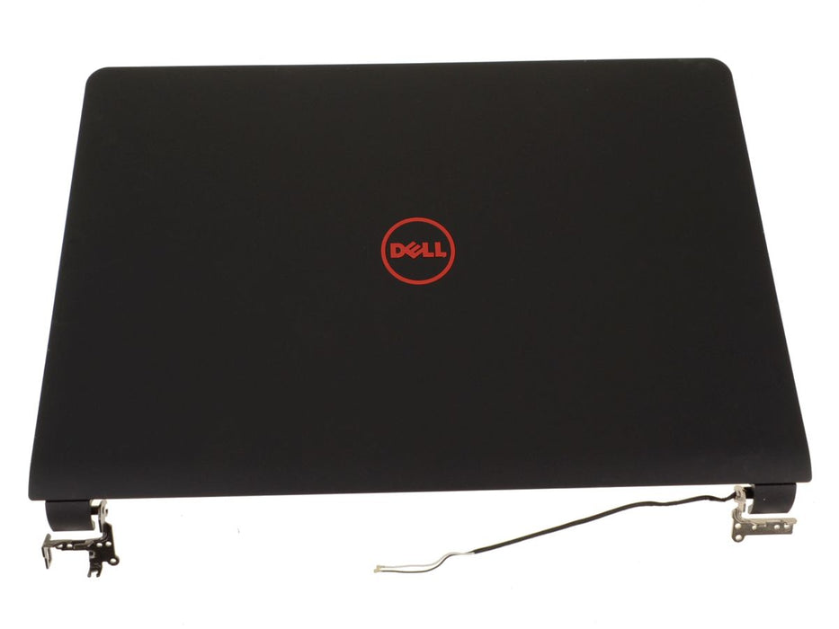 New Dell OEM Inspiron 7557 7559 15.6" LCD Back Cover Lid Assembly  Hinges for Touchscreen TS WGV16