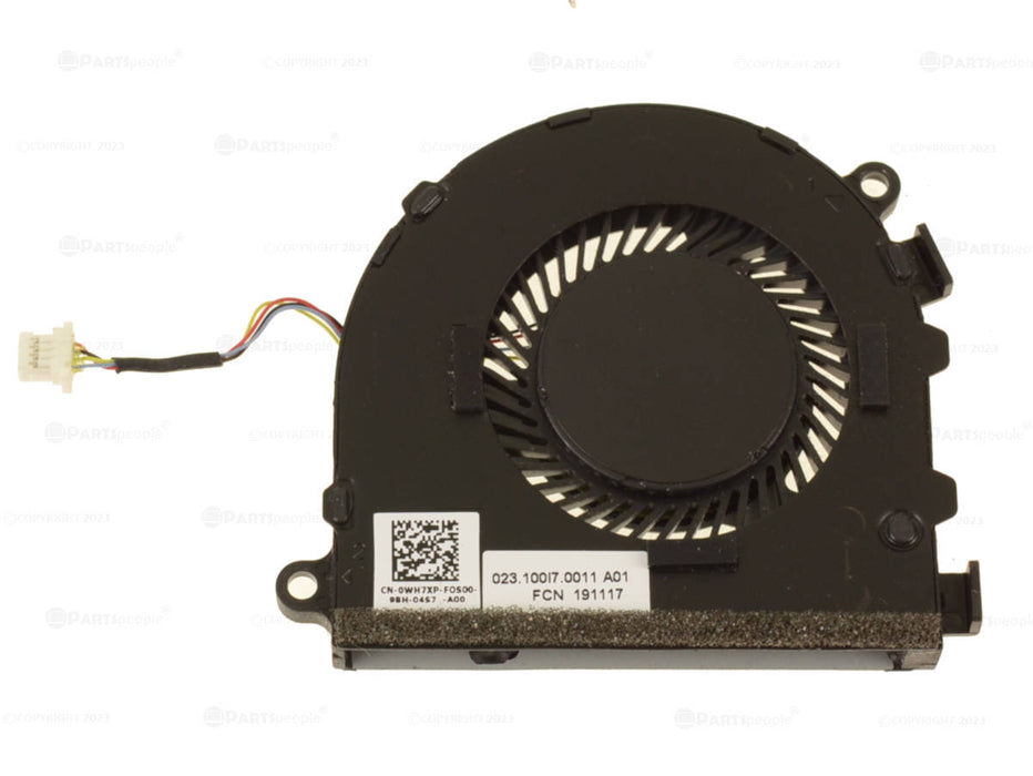 Used Dell OEM Latitude 3310 2-in-1 CPU Cooling Fan WH7XP