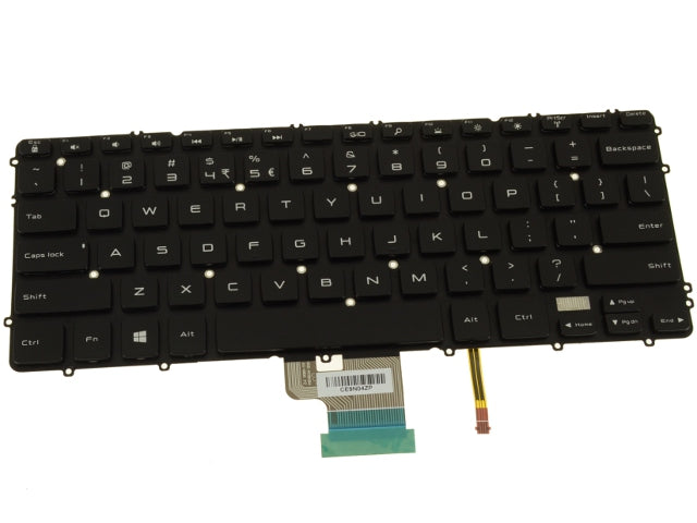 New US INTL Dell OEM Precision M3800 XPS 9530 Keyboard  Backlight WHYH8