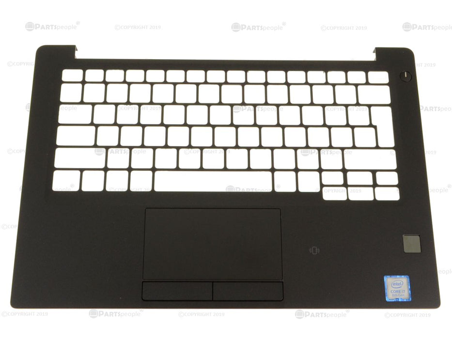 New Dell OEM Latitude 7280 7380 EMEA Palmrest Touchpad Assembly  Fingerprint Reader EMEA CKY3F