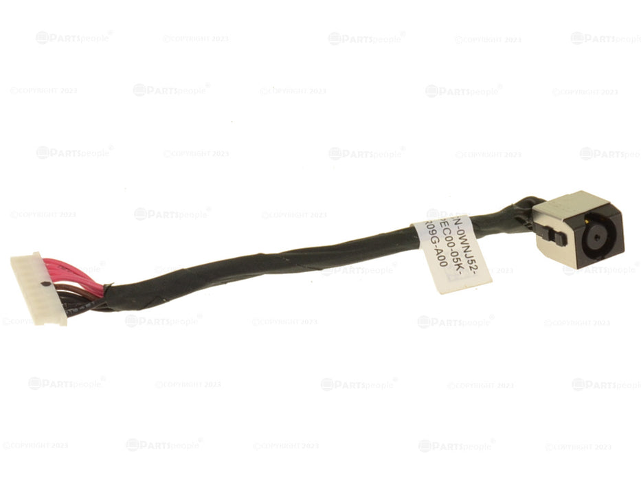 New Dell OEM G Series G7 7700 DC Power Input Jack  Cable -PGWNJ52