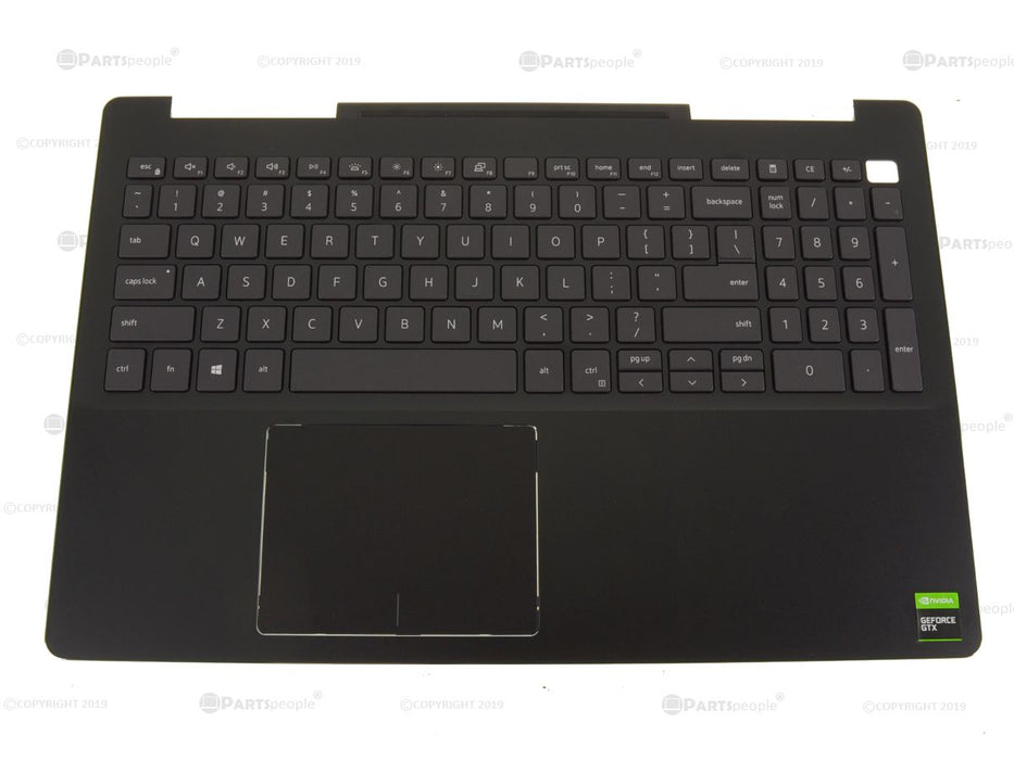 New Dell OEM Vostro 15 7590 Touchpad Palmrest Keyboard Assembly WNTTJ