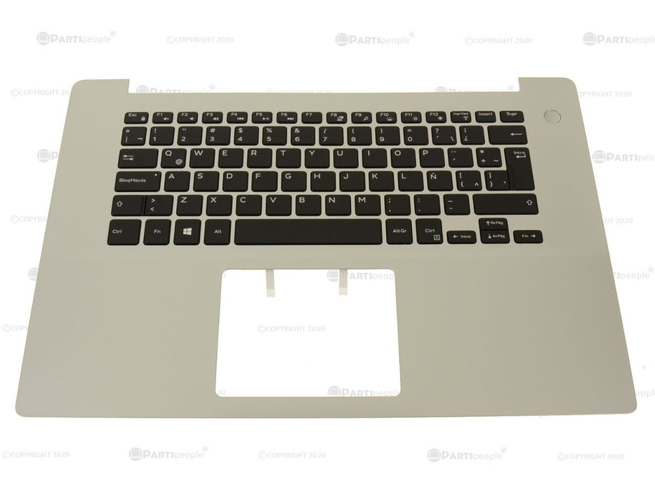 New Spanish Dell OEM Inspiron 5580 5585 Palmrest Spanish Keyboard Assembly XT01X WR9K9