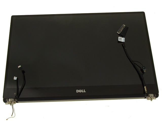 New Silver Dell OEM XPS 9350 9360 13.3" Touchscreen QHD LCD Display Complete Assembly 123V9
