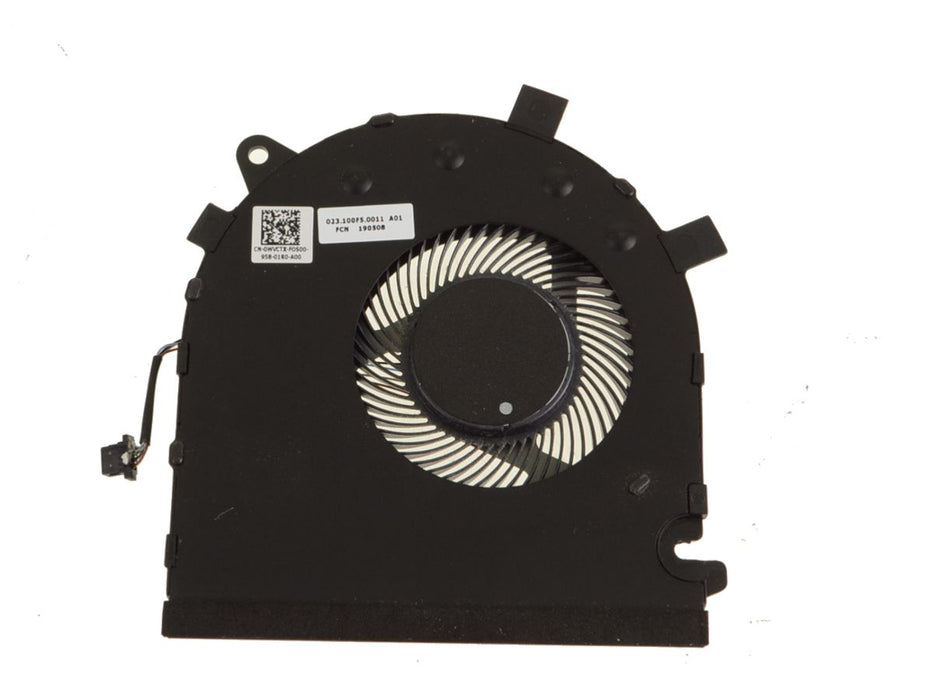 Used Dell OEM Inspiron 7590 2-in-1 7791 2-in-1 CPU Cooling Fan WVCTX
