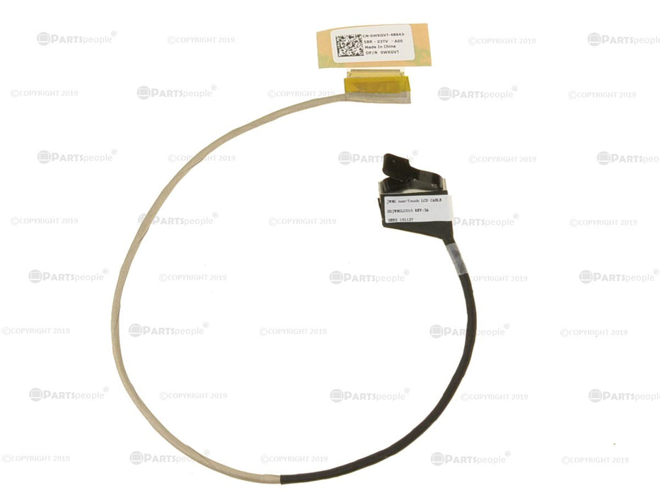 New Dell OEM Vostro 5480 14" Ribbon LCD Video Cable WXGVT