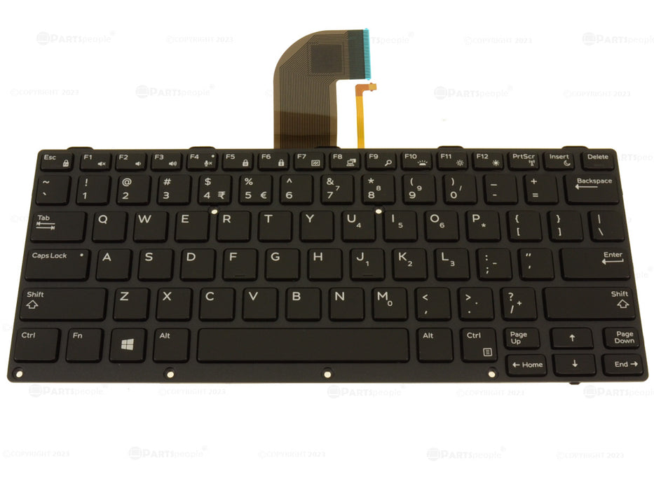 New US INTL Dell OEM Latitude Rugged 5404 7204 Backlit Laptop Keyboard X0Y7H