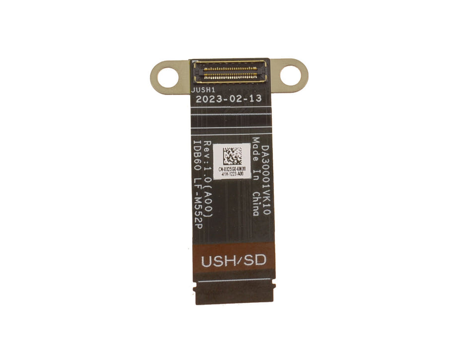 Used Dell OEM Precision 5680 5690 Ribbon Cable for Palmrest USH Junction Board SD Card Reader Board Cable Only X25G0