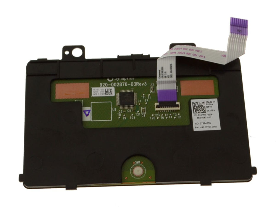 New Dell OEM Inspiron 13 (7347 / 7348) Touchpad Sensor Module - X3PFN
