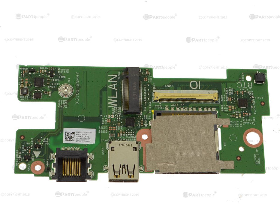 Refurbished Dell OEM Inspiron 7580 Power Button USB SD Card Reader IO Circuit Board X5255