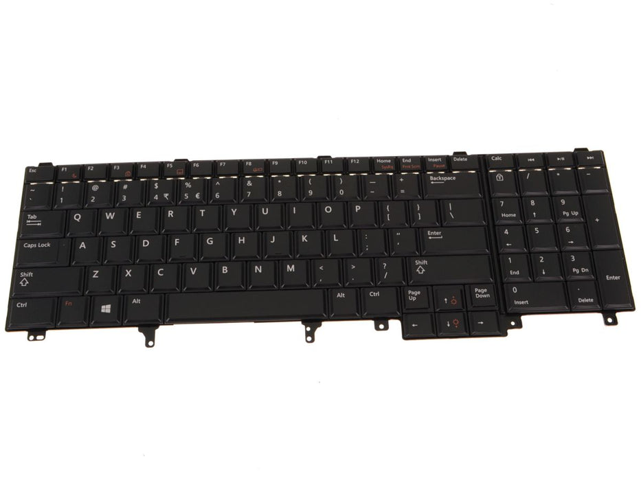 Refurbished US INTL Dell OEM Latitude E6530 E5530 Laptop Keyboard Non-Backlit X6NG0