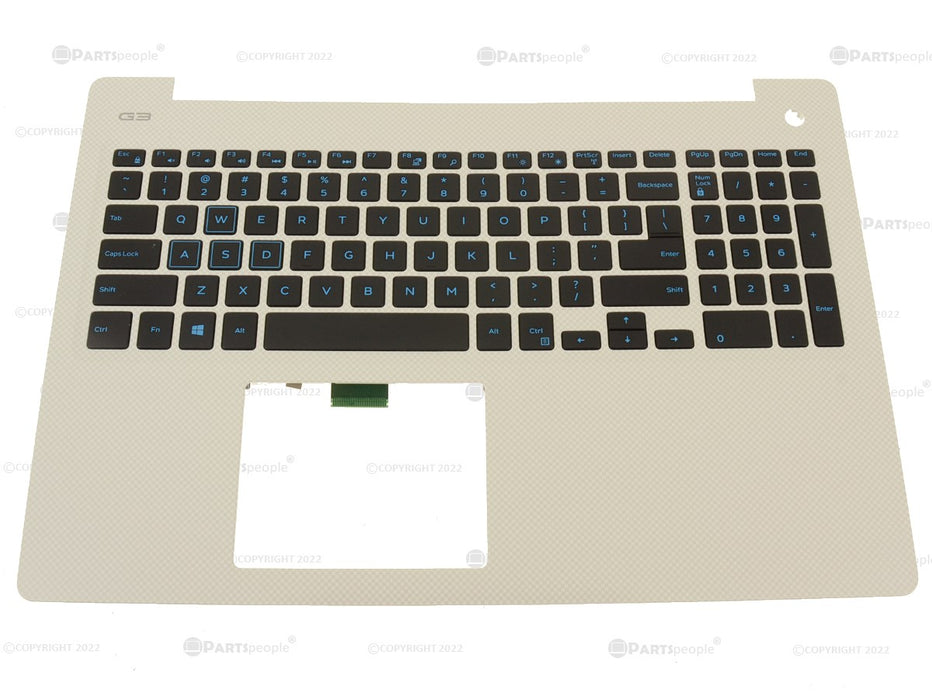 Refurbished Dell OEM G Series G3 3579 Palmrest Keyboard Assembly Y192K X79T6