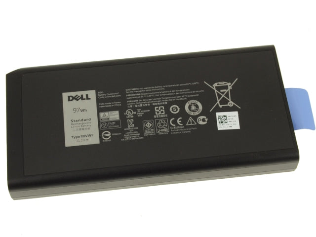 New  Dell Latitude Rugged 5404 7404 9-cell 97Wh OEM Original Laptop Battery X8VWF