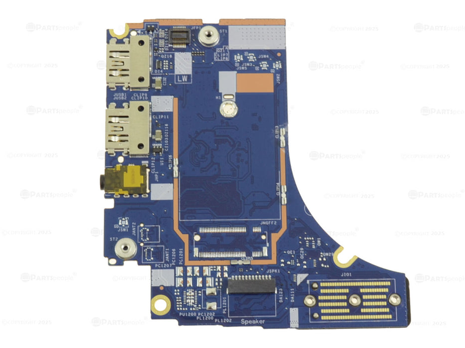 Refurbished Dell OEM Latitude 7450 Right-side IO Circuit Board  Audio USB Power Button WLAN Only XCH82